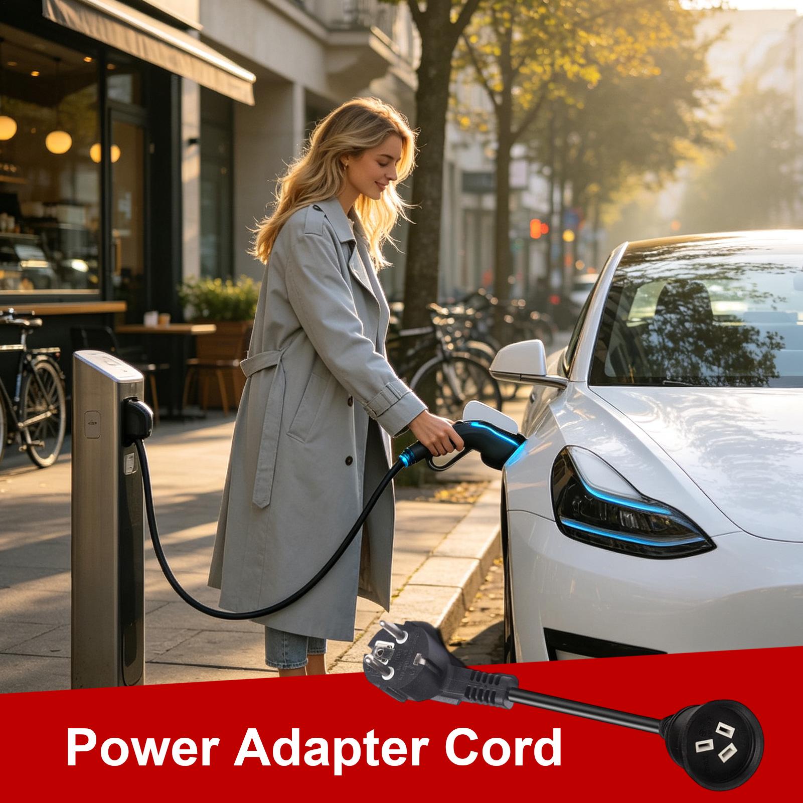 Ev Extension Cord 10a Plug To  - Ev Charging Cable 评论和价格