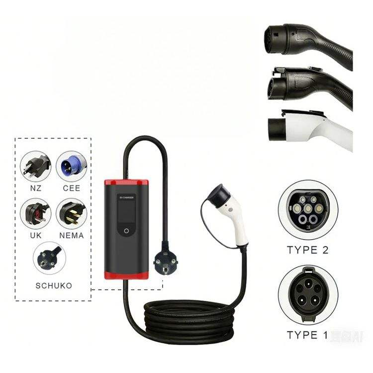 7kw Type 2 (IEC 62196)Portable - Ev Charger 评论和价格