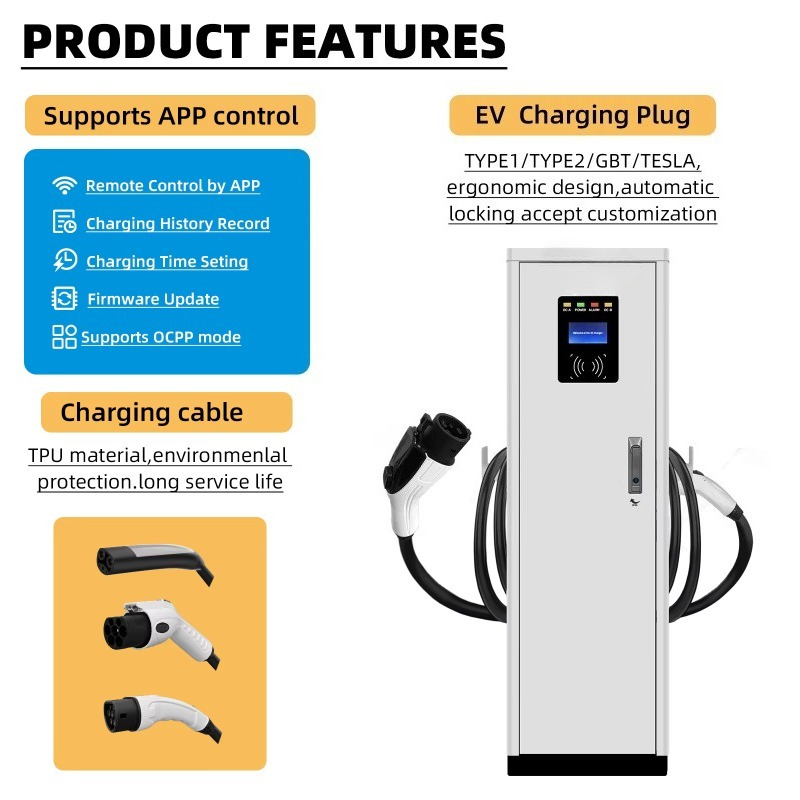 22kW*2 GB/T Type1/Type2 Dual A - Ev Charger 评论和价格